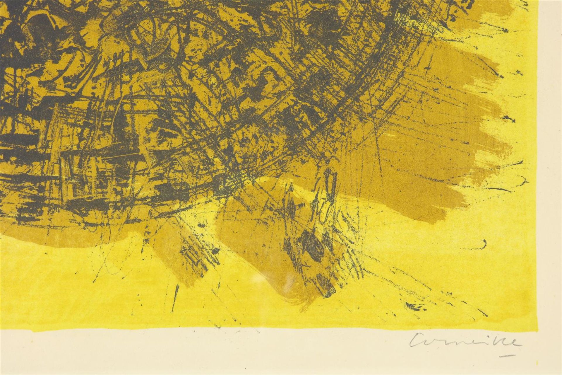 Corneille (Cornelis Guillaume van Beverloo) (1922-2010) Fol Ete, color lithop paper - Image 3 of 4