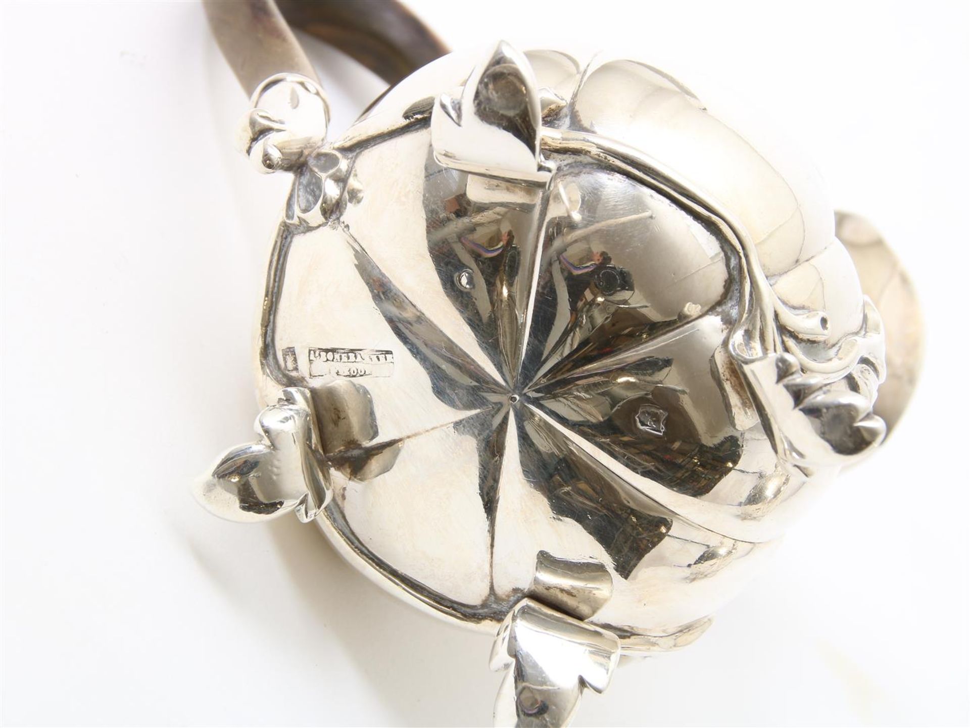 Silver teapot and creamer - Bild 4 aus 4