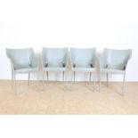 set of 4 Philippe Starck chairs