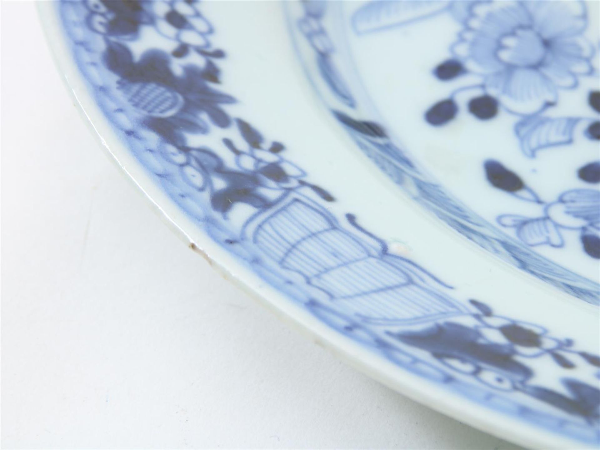 Series of 4 porcelain Qianlong plates - Bild 8 aus 8