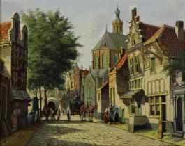 Steenhouwer, Pieter Cornelis. City scape