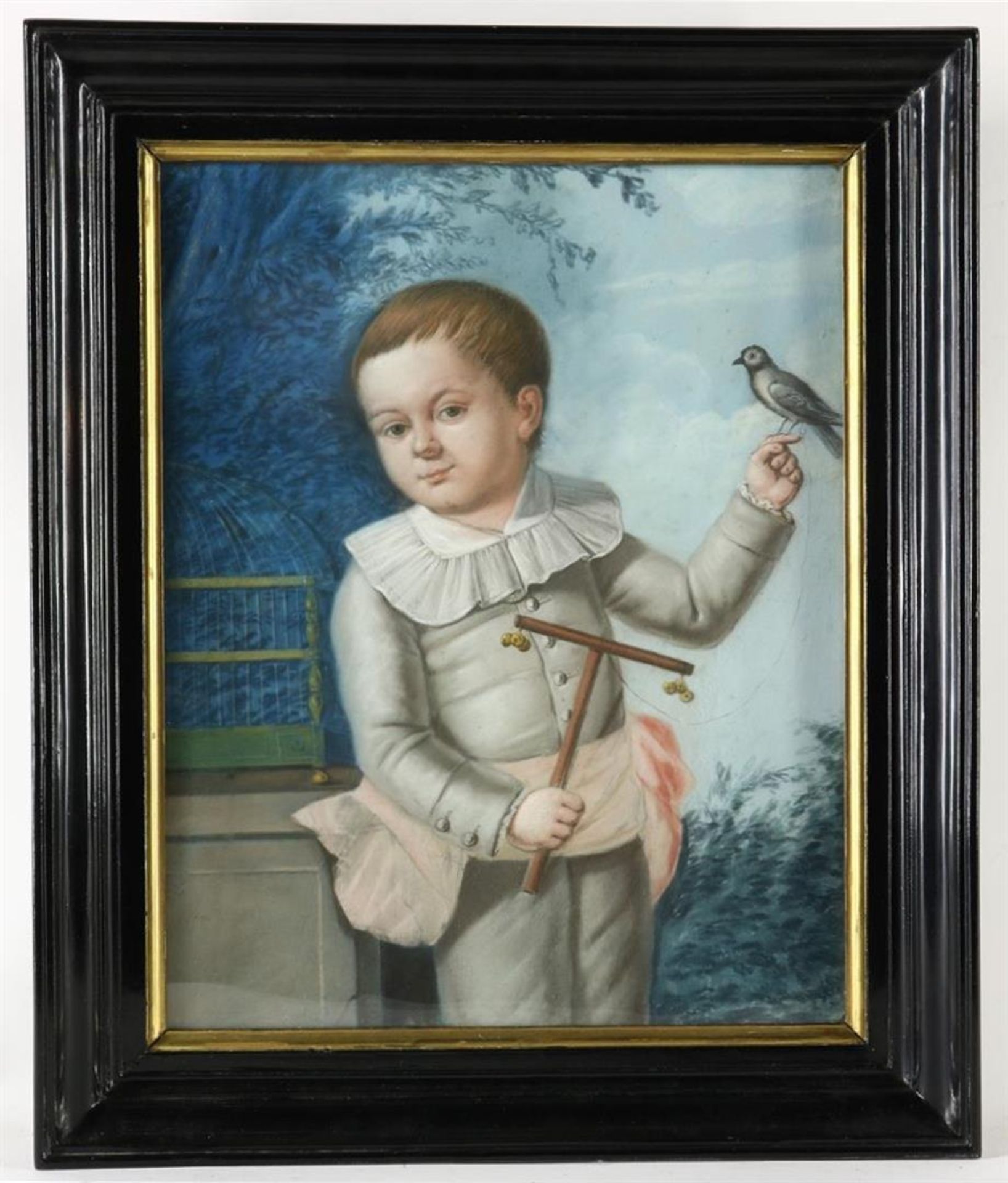 Attributed to Johannes van Dijk, Portrait of a boy - Bild 2 aus 3