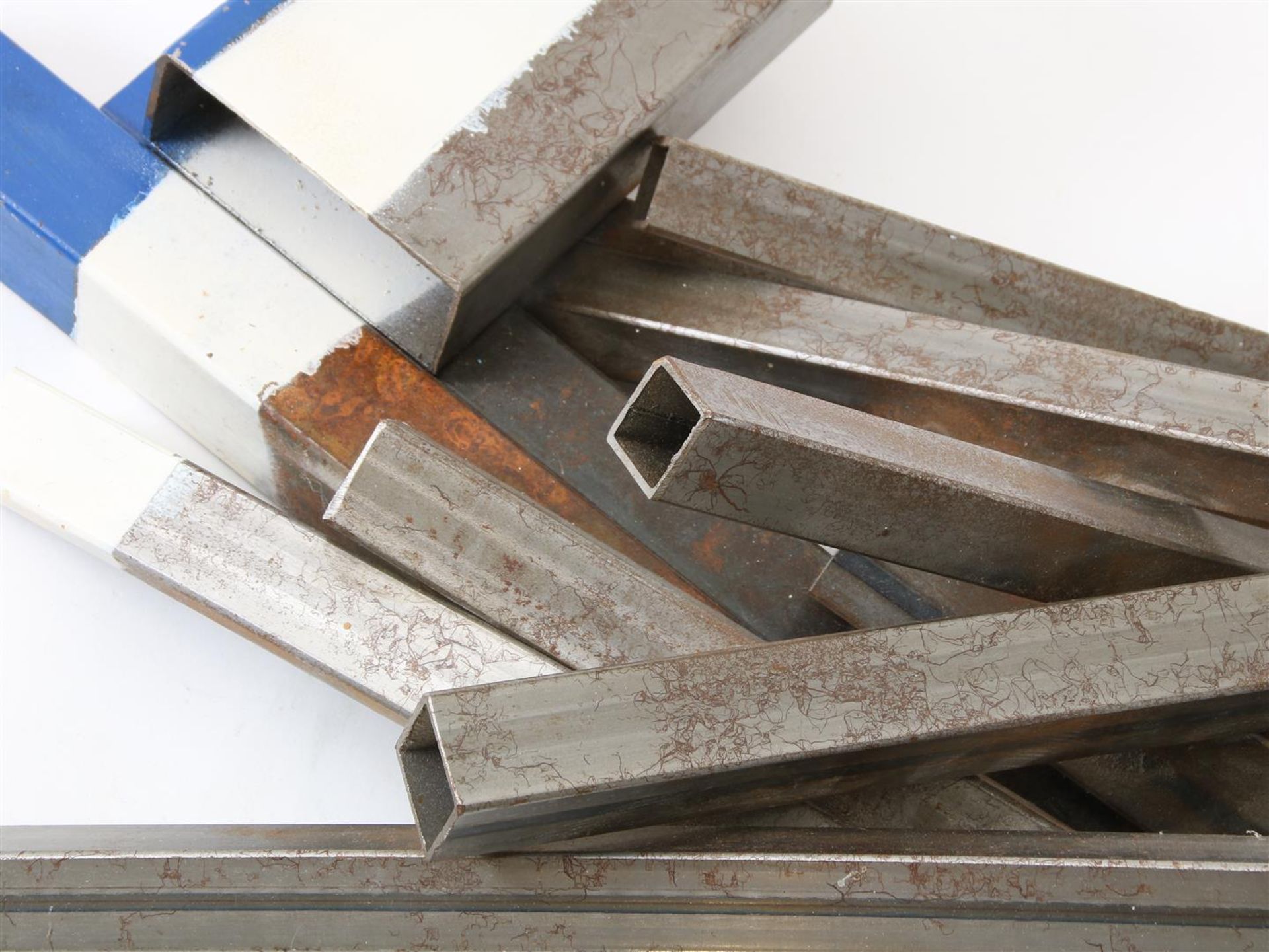 Lot of 2 relief metal modules with welding, Manfred Dorner - Bild 9 aus 9
