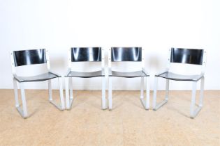 4 chairs Pastoe, Pierre Mazairac