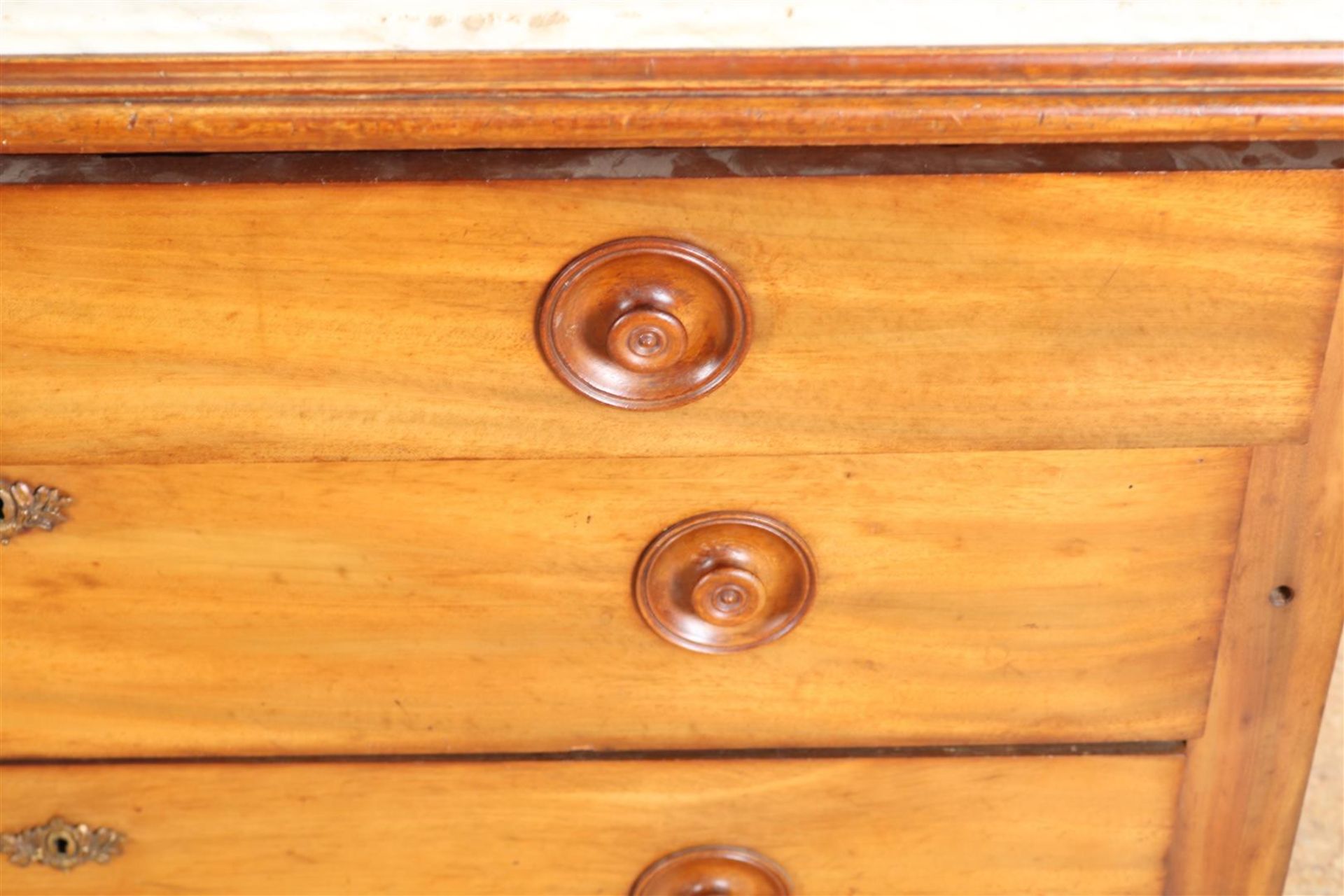 Mahogany laundry chest - Bild 3 aus 5