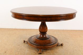 Walnut Biedermeier-style table