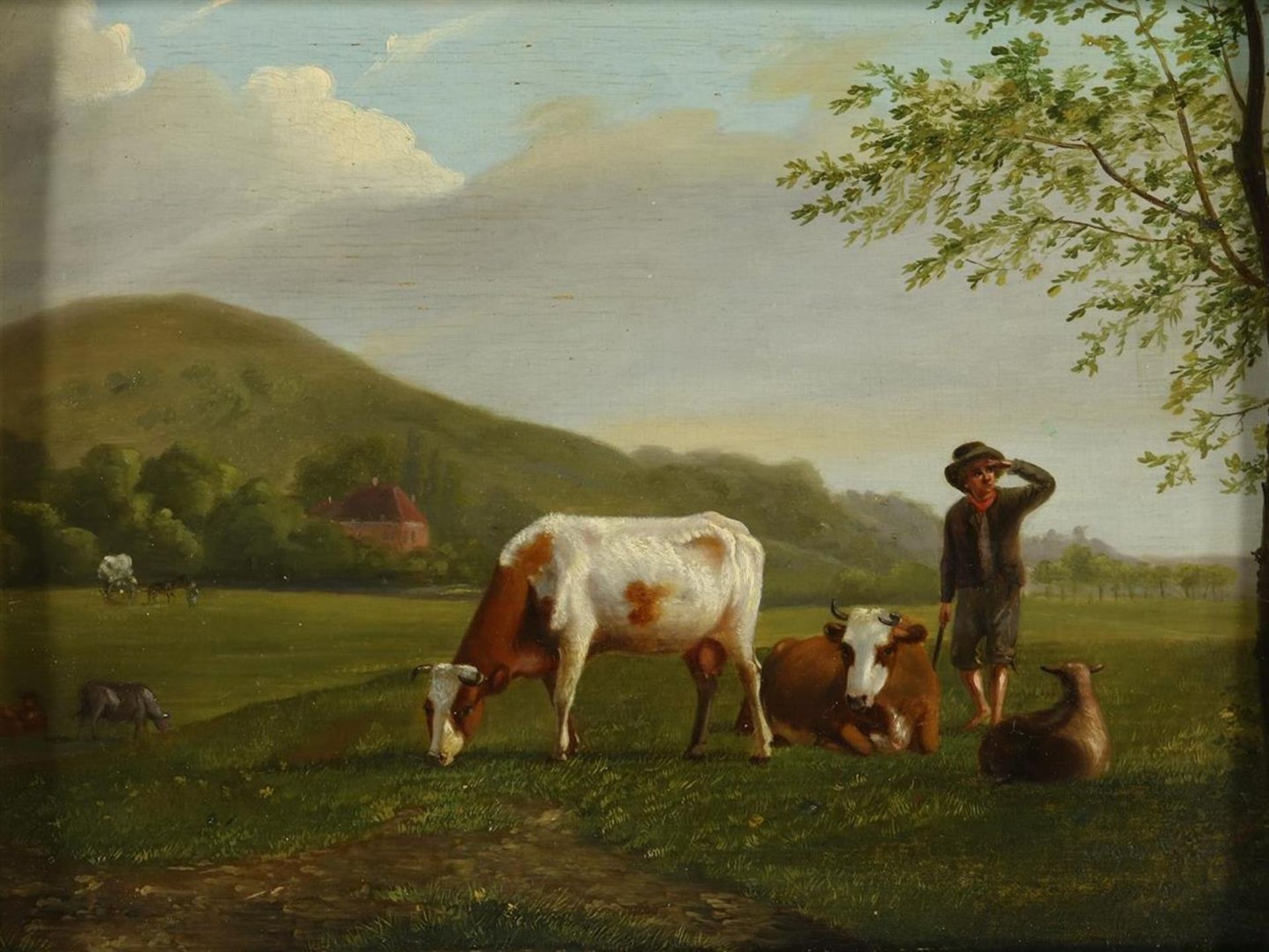 Possibly, Jan Kobell III, Young shepherd with cows