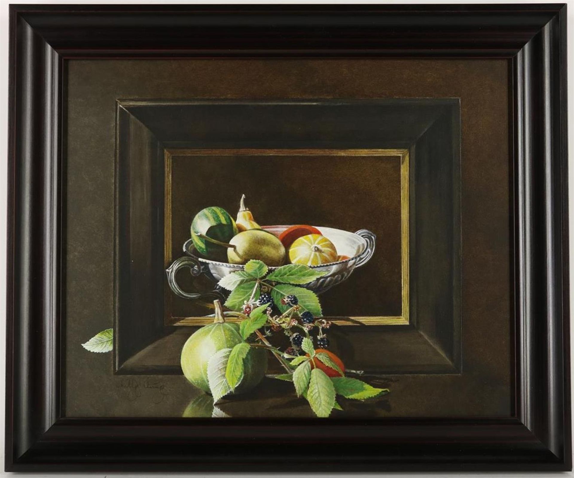 Ansing , Hetty, Still life with vegetables and fruit, "Tromp L'oeil" - Bild 2 aus 4