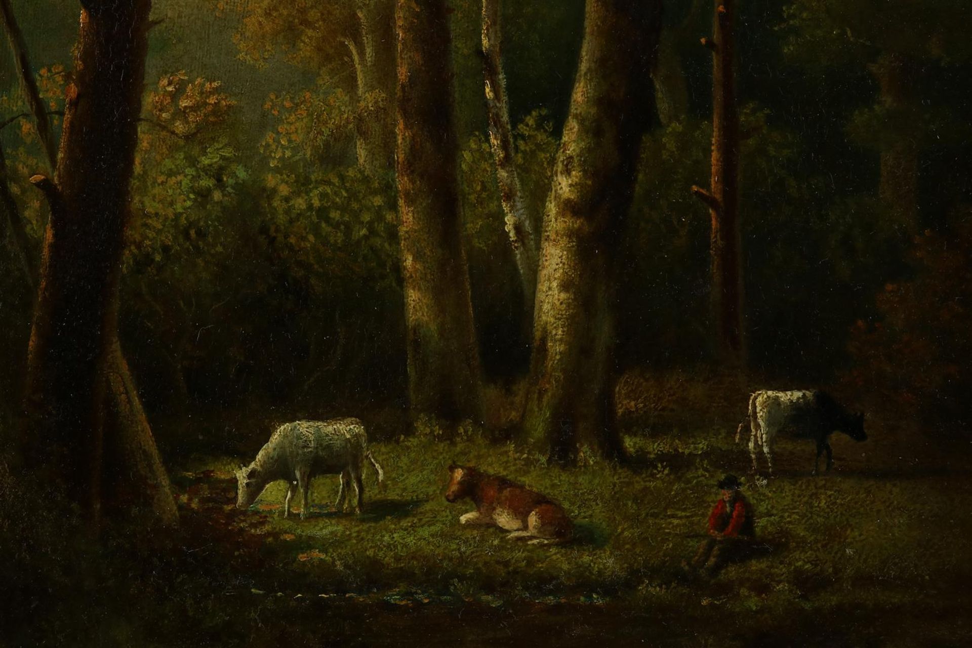 Possibly Jan Willem van Borselen, Forestscape - Bild 3 aus 4