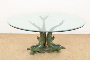 Hollywood-Regency style coffee table