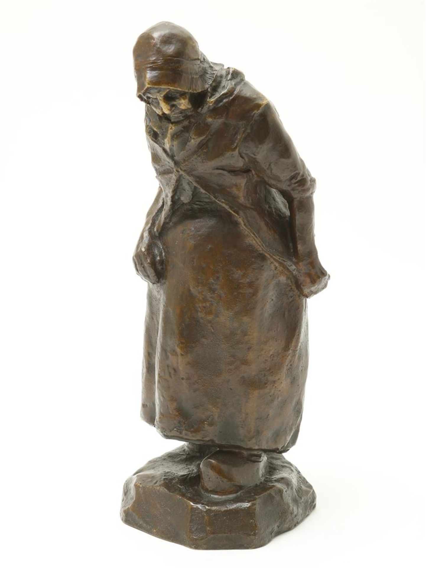 Wijk, "Charles" van. Bronze sculpture