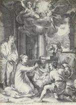 Goltzius, Hendrick, The Adoration of the Shepherds