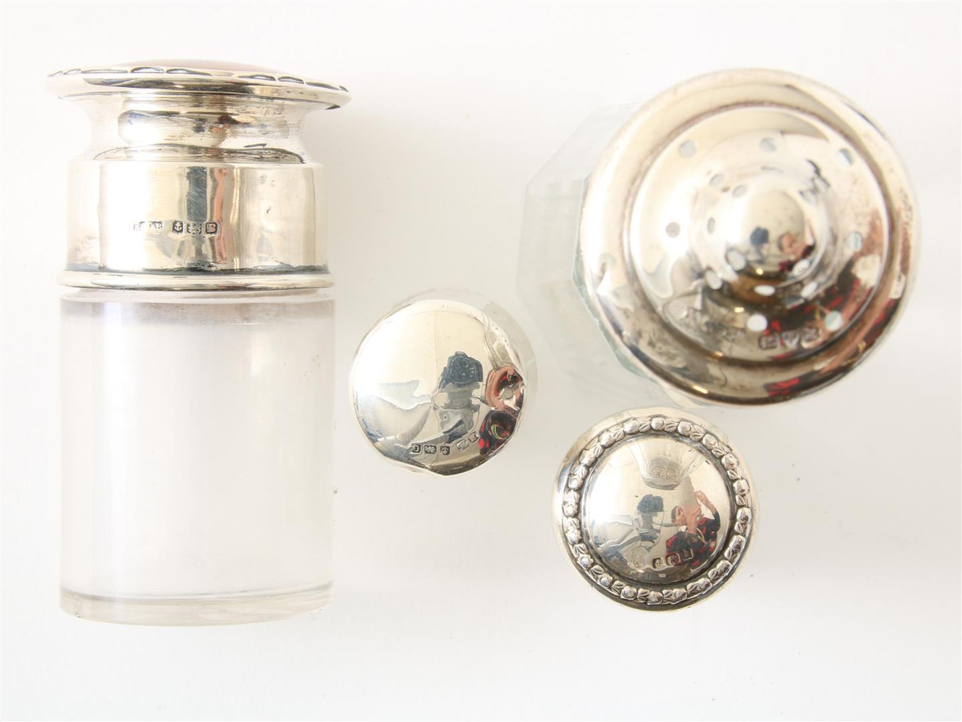 Lot of silverware including 4 glass shakers - Bild 2 aus 2