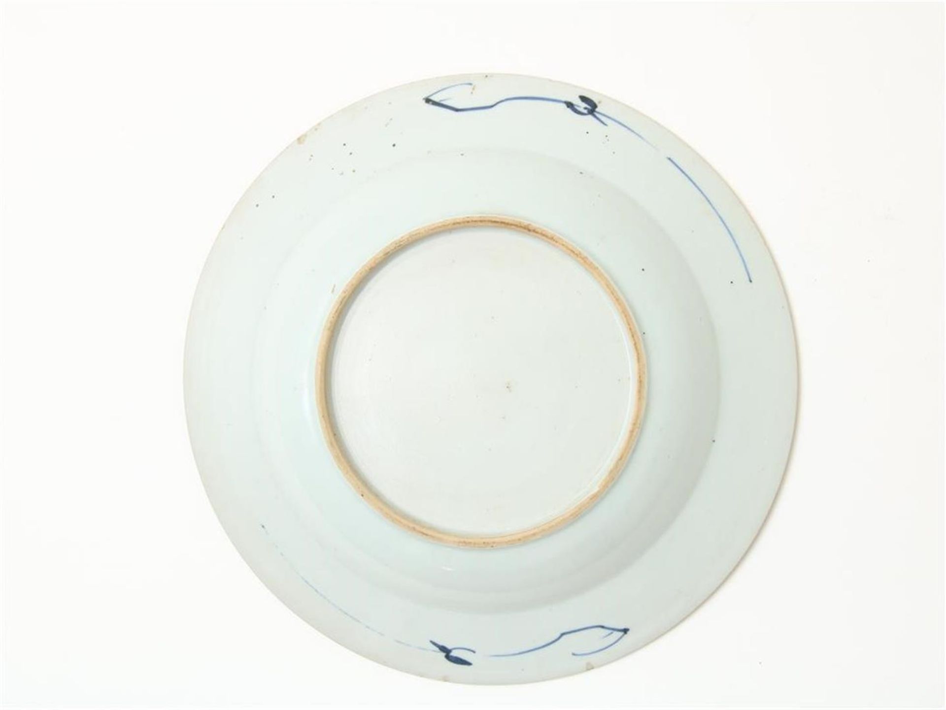 Blue-white porcelain plate, China - Bild 3 aus 4