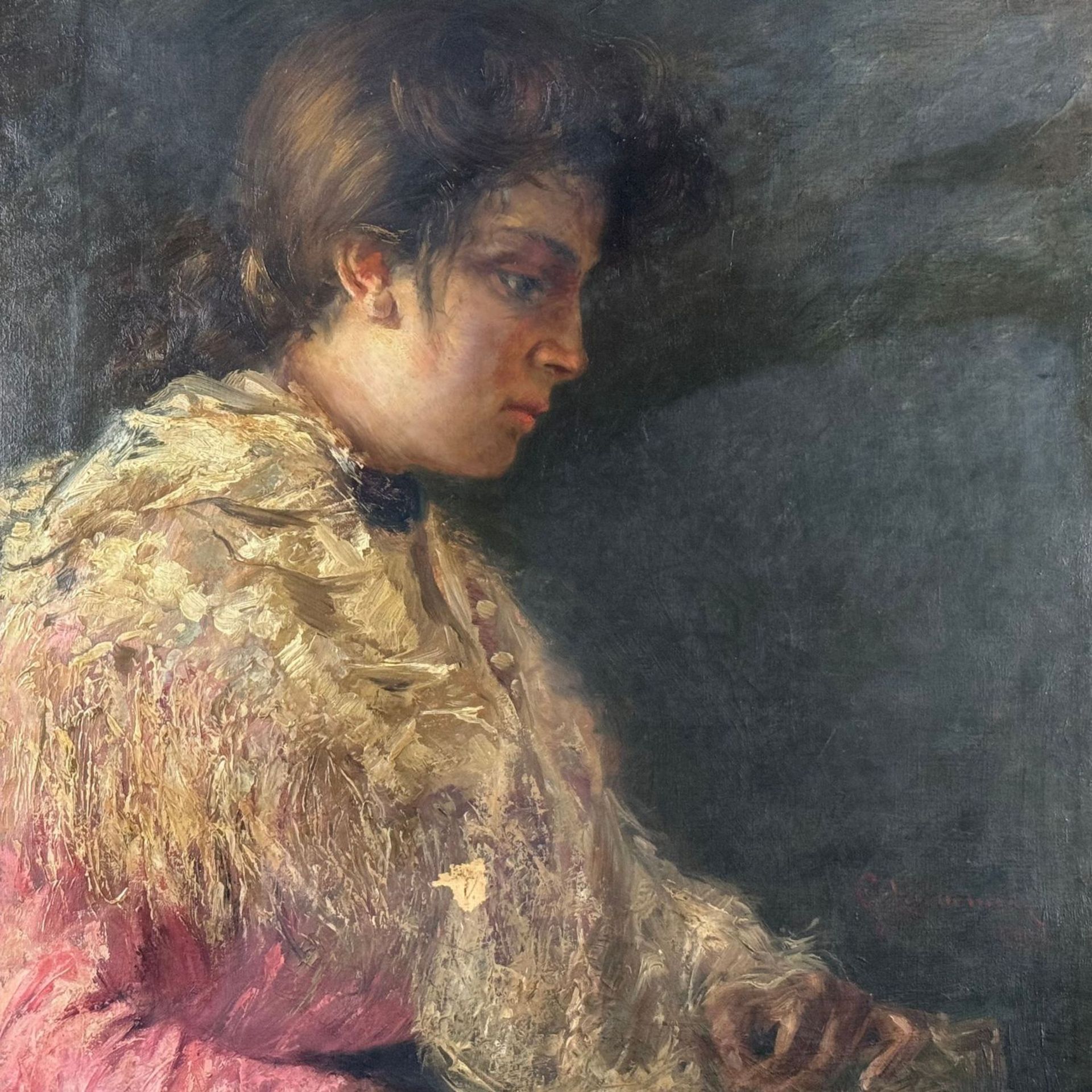 Giuseppe Lamonica (1862 - 1919) Female Figure - Bild 2 aus 6