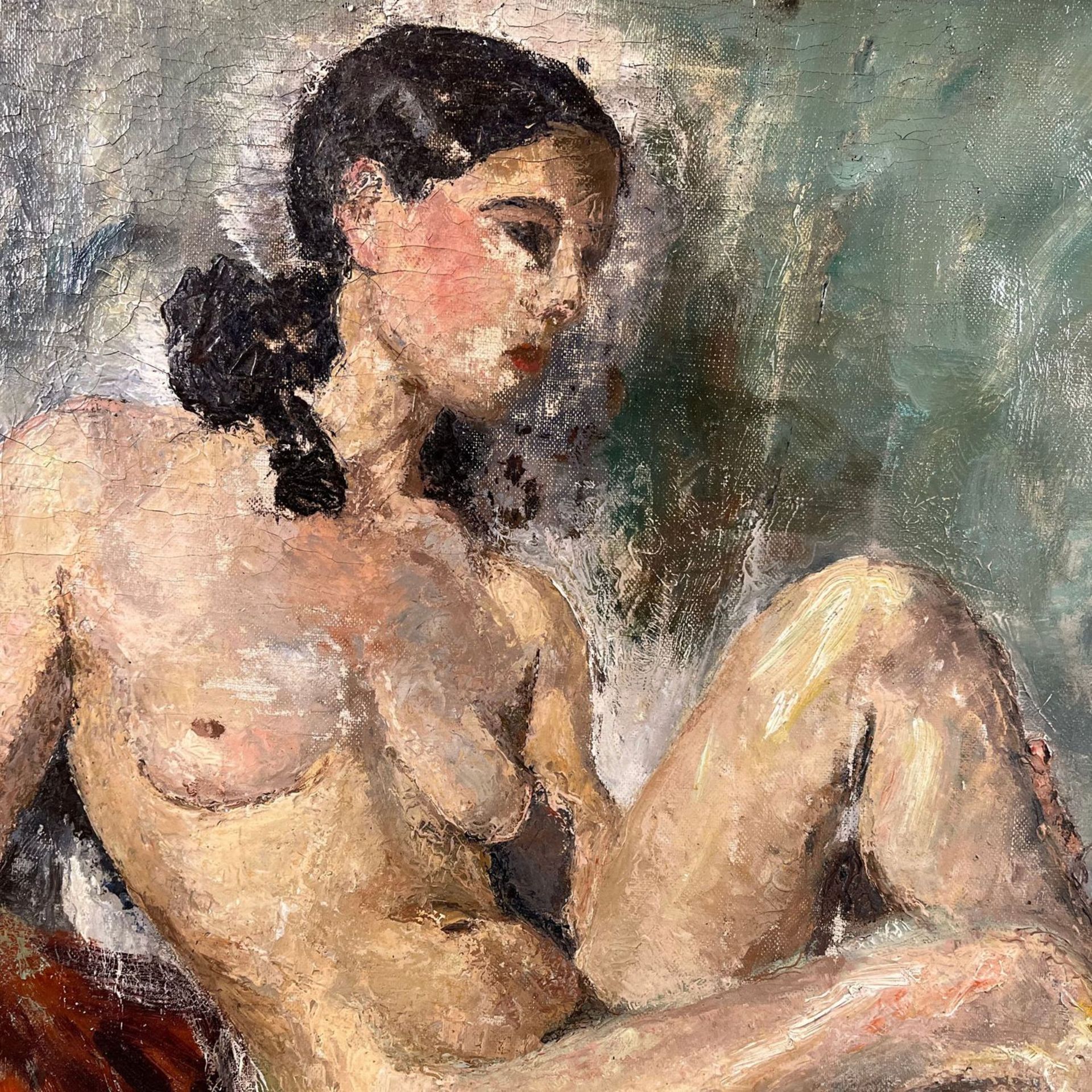 Carlo Striccoli (1897 - 1980) Nude woman. - Bild 2 aus 6
