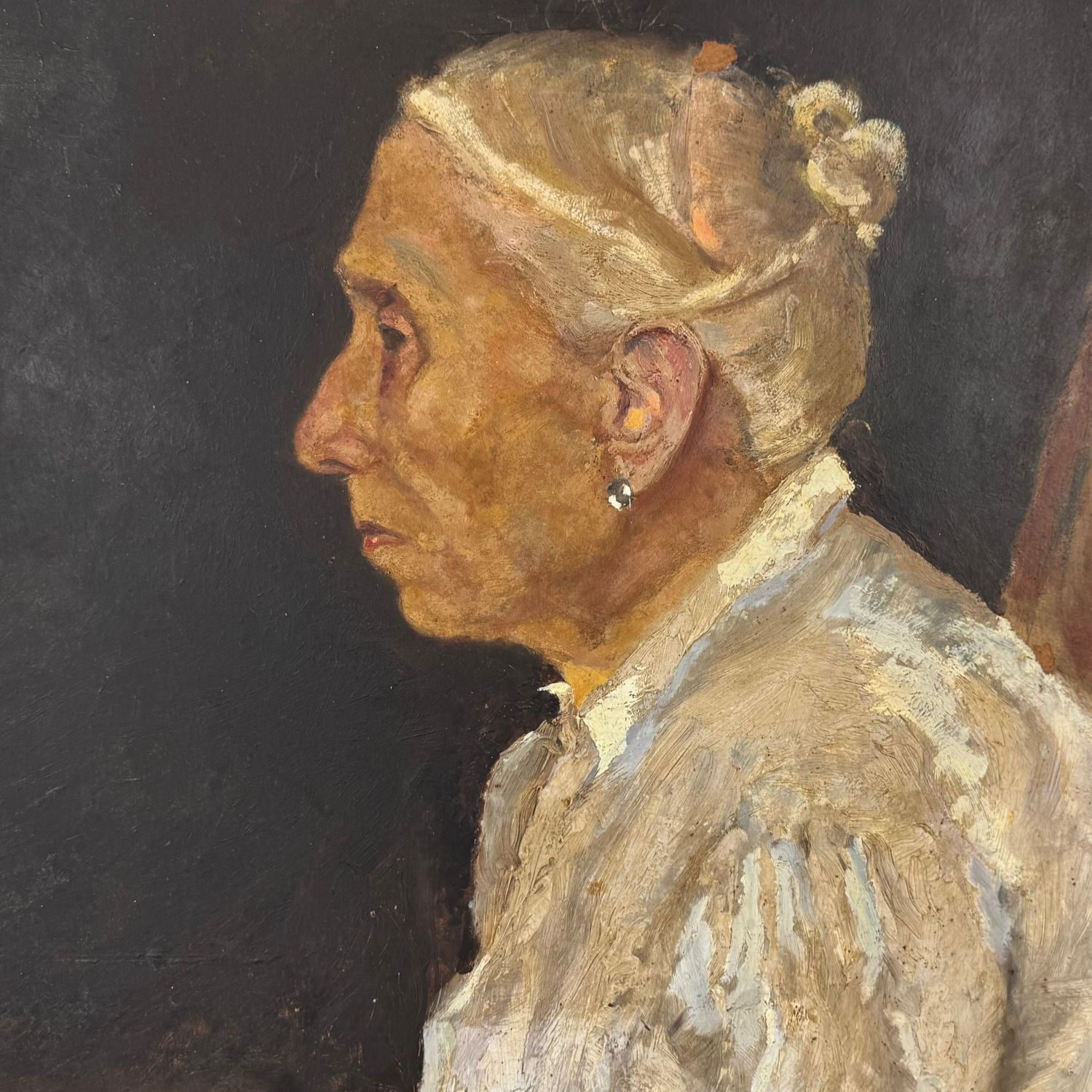 Portrait of an elderly woman - Image 3 of 6