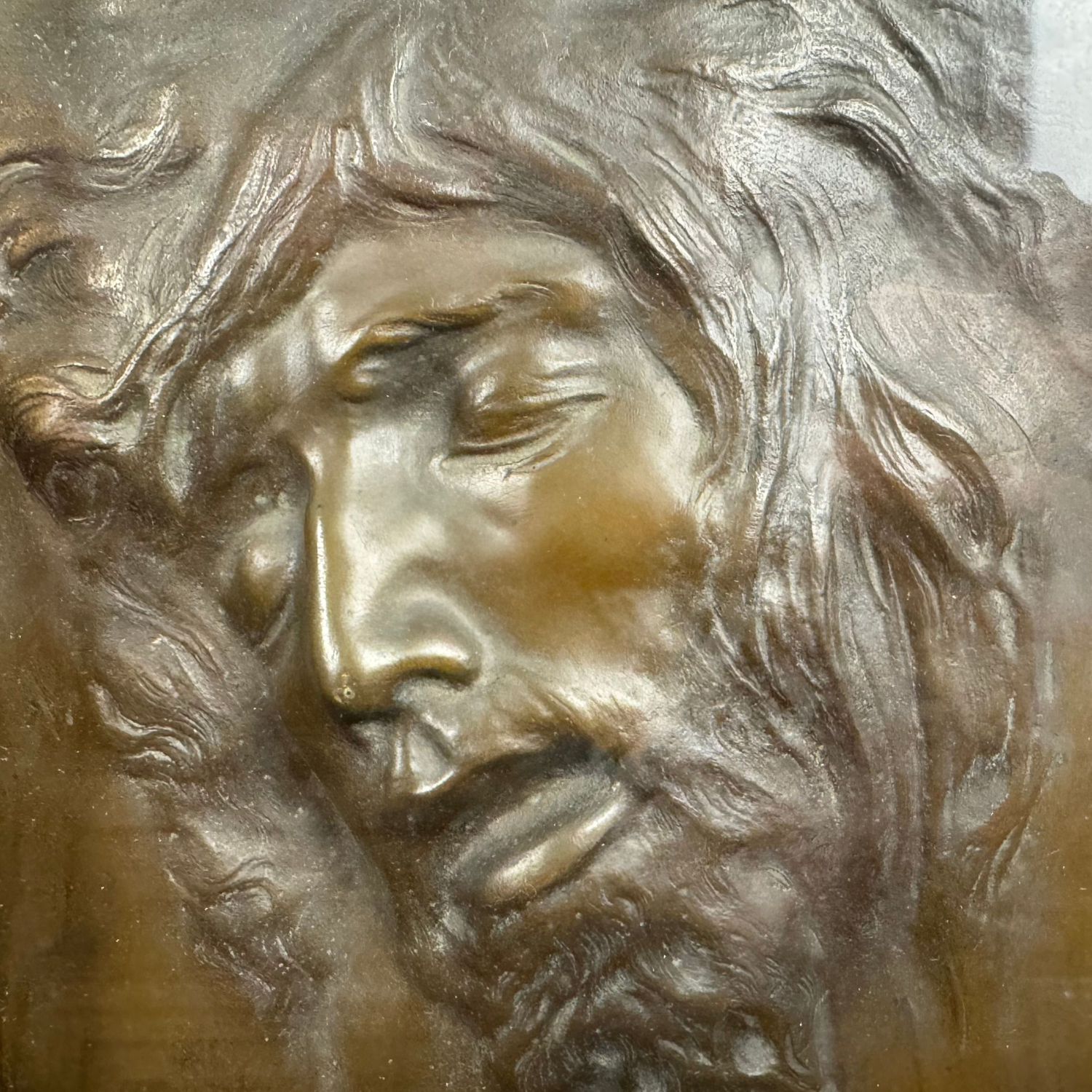 Face of Christ - S. De Simone (1867) - Image 4 of 8