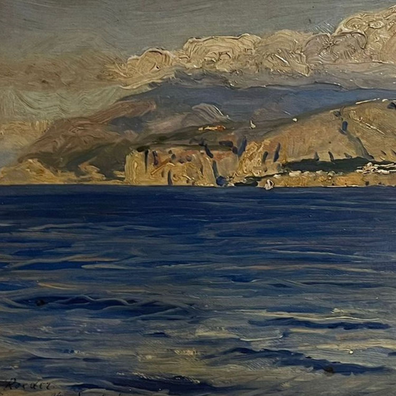 Seascape - Max Roeder (1866 - 1947) - Image 2 of 7