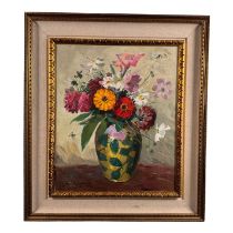 Vase with flowers - L. Bertolingrande.