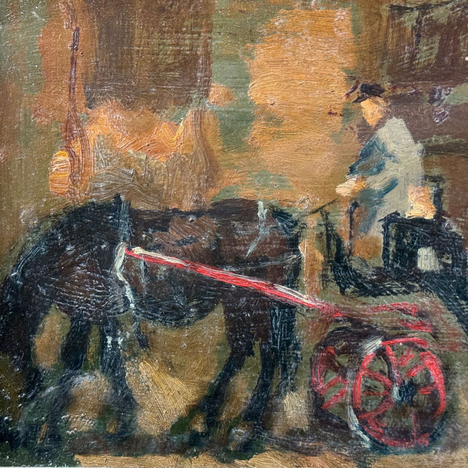 Figures in a Carriage - Image 2 of 6
