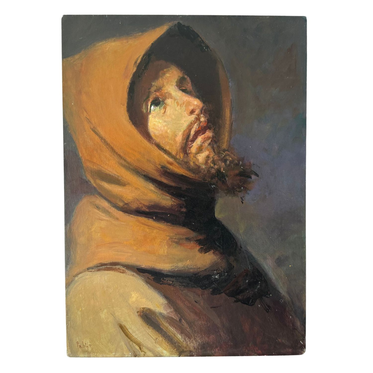 Man with a hood