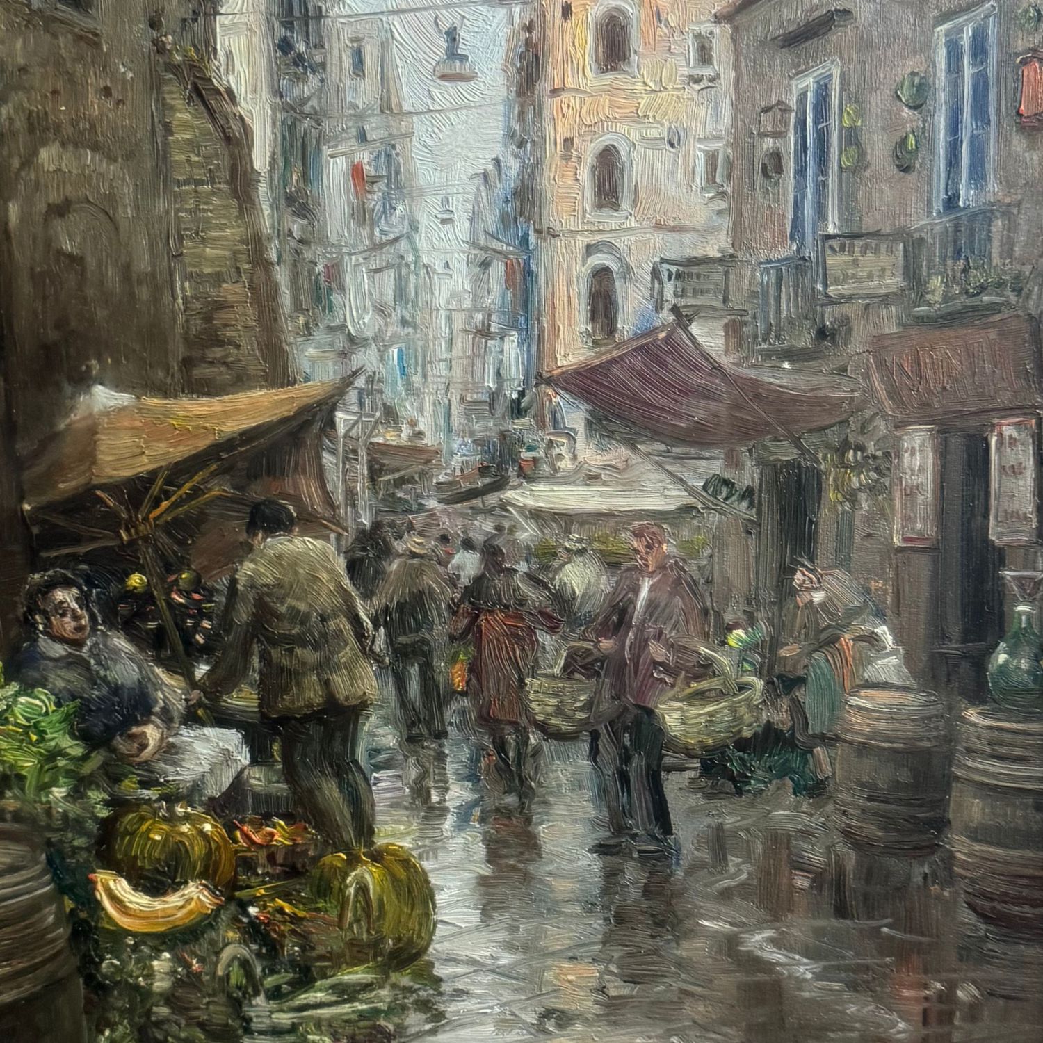 The market of Antignano - A. Martucci - Image 3 of 6
