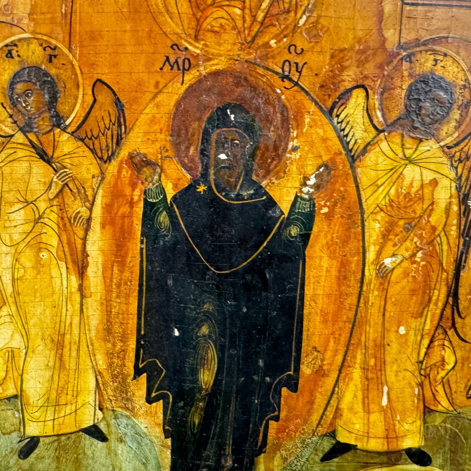 Biblical scene on a gold background - Image 6 of 11