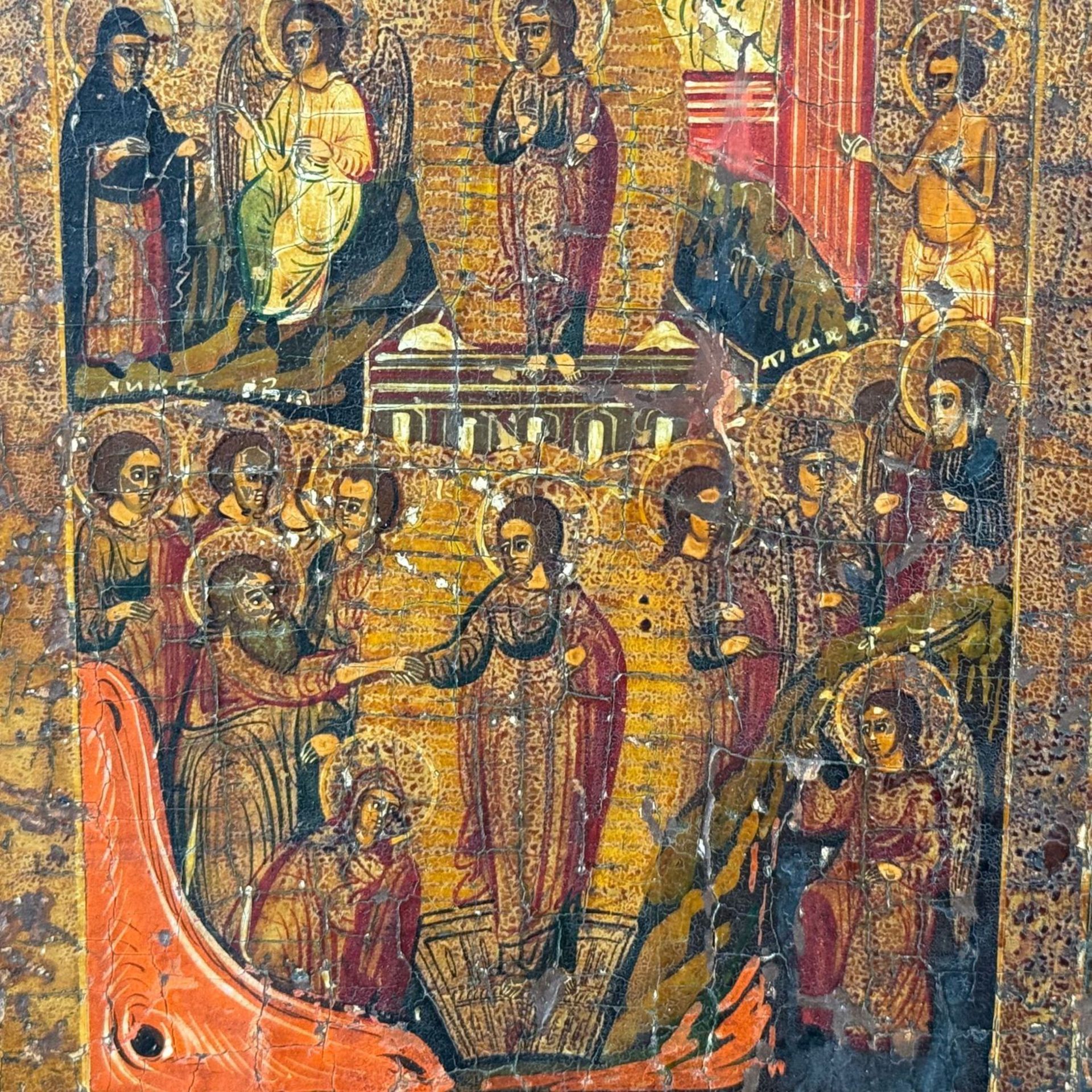 13 small paintings of biblical scenes - Bild 3 aus 9