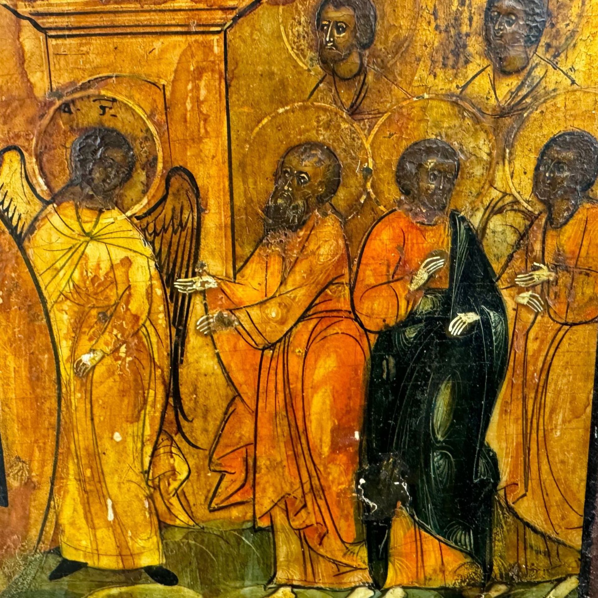 Biblical scene on a gold background - Bild 7 aus 11