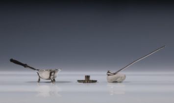 Poppengoed, pijpencomfoor, Goudse pijp en blaker, 18e eeuw,