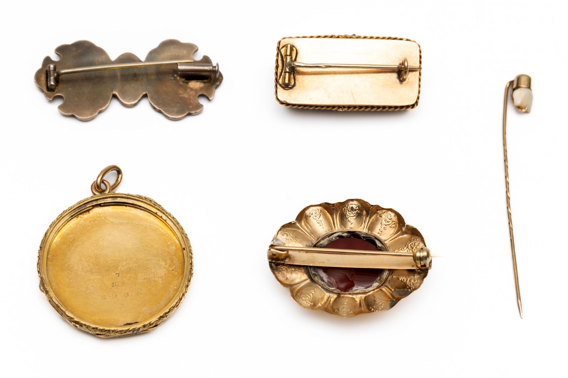Een collectie diverse gouden sieraden, - Bild 2 aus 2