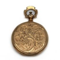 14 kt. Gouden medaillon, 19e eeuw.