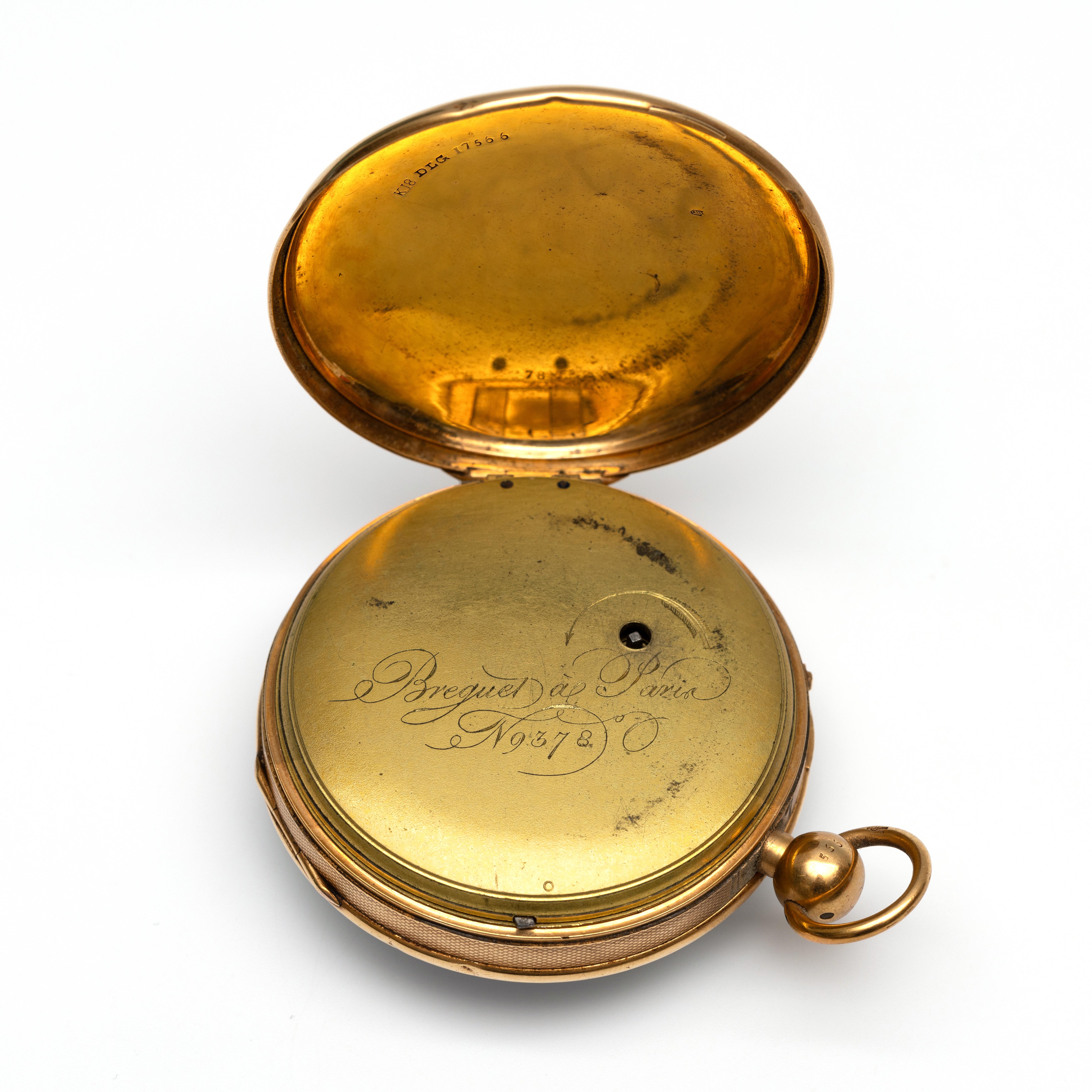 Gouden sleutelhorloge, ca. 1800. - Bild 3 aus 3