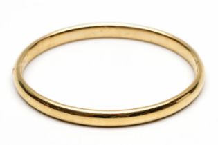 14 kt. Gouden stijve armband