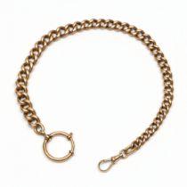 14 kt. Gouden horlogeketting,