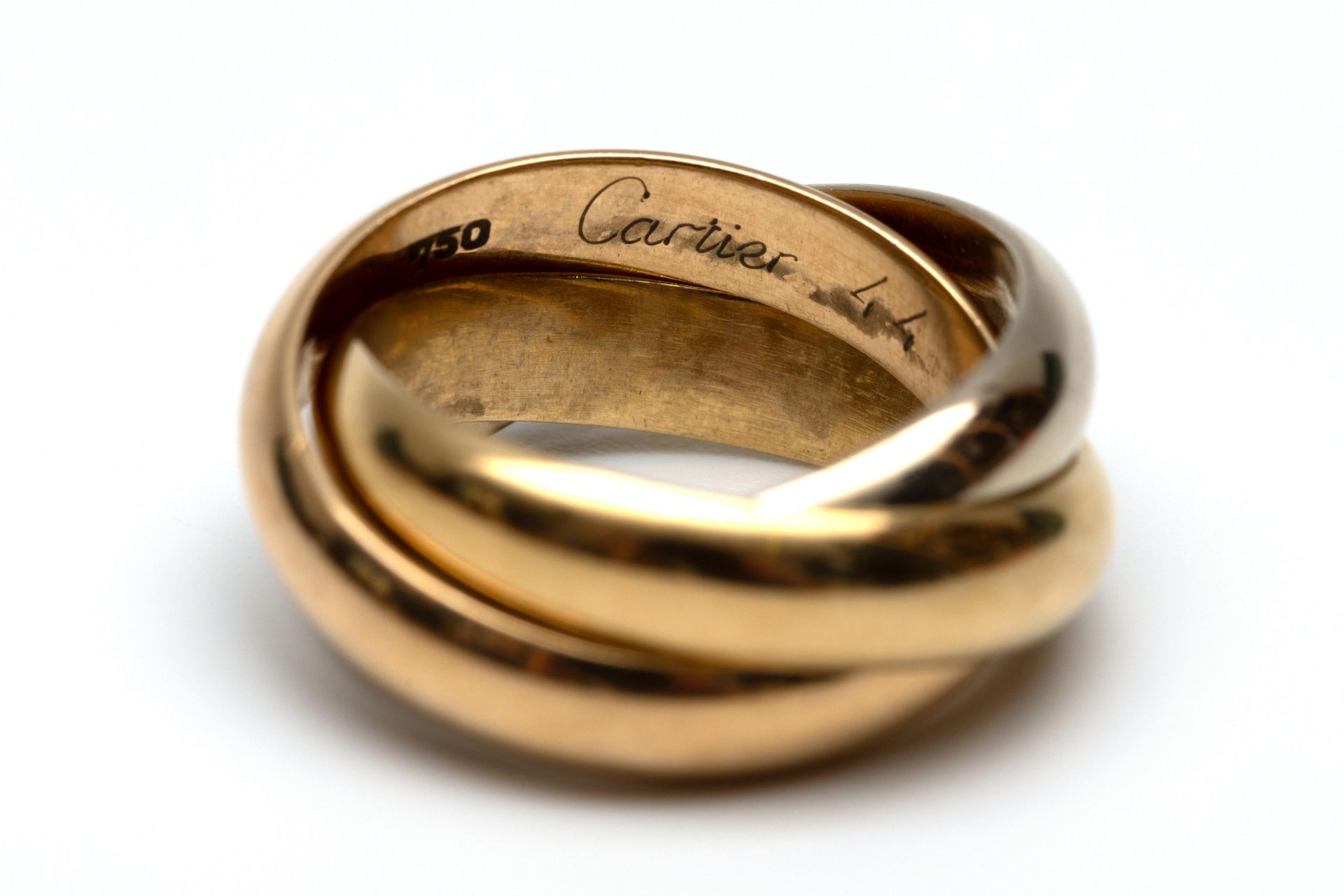 Cartier, 18 kt. gouden ring, - Image 2 of 2