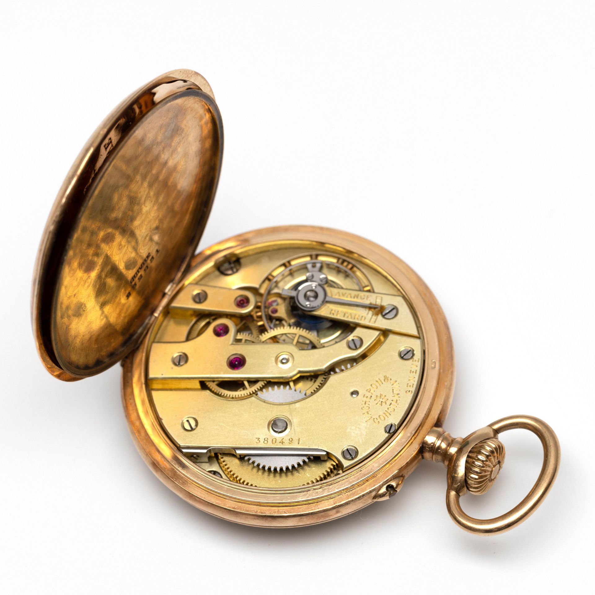 Vacheron & Constantin, 14 kt. gouden remontoir horloge. - Image 4 of 4