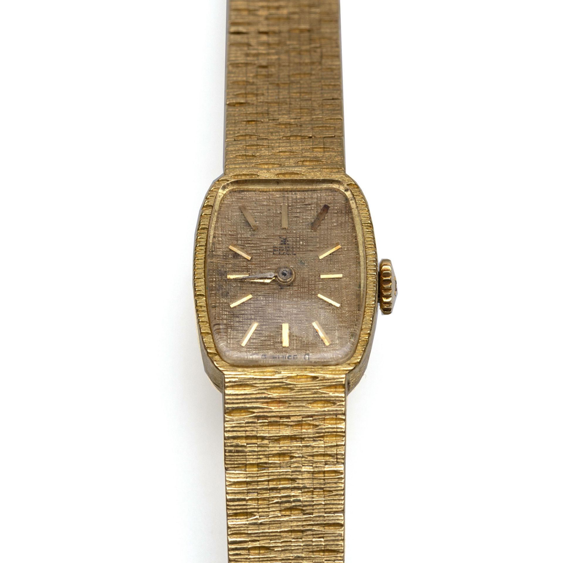 Ebel, 18 kt. geelgouden mechanisch dameshorloge, jaren '70. - Image 2 of 2