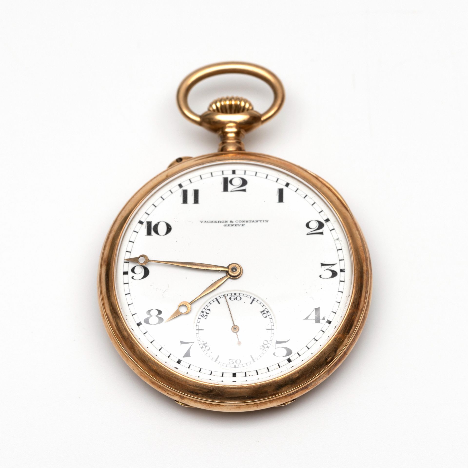 Vacheron & Constantin, 14 kt. gouden remontoir horloge.