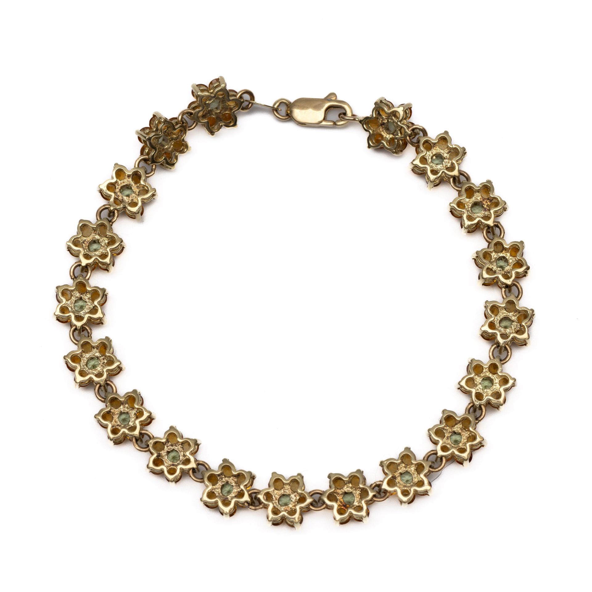 14 kt. Gouden armband, - Image 2 of 2