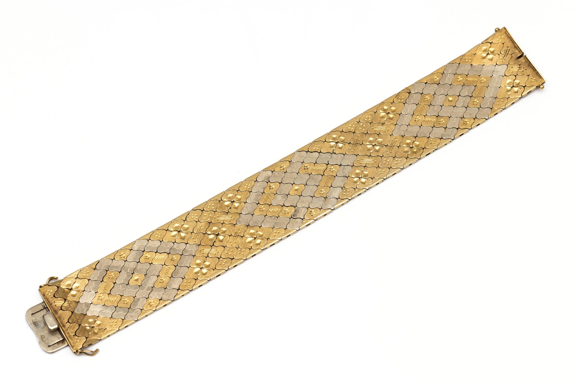 18 kt. Gouden armband, jaren '70, - Bild 2 aus 3