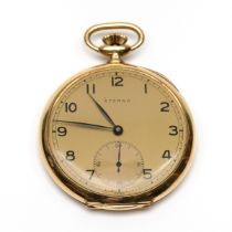Eterna, 14 kt. gouden remontoir horloge,