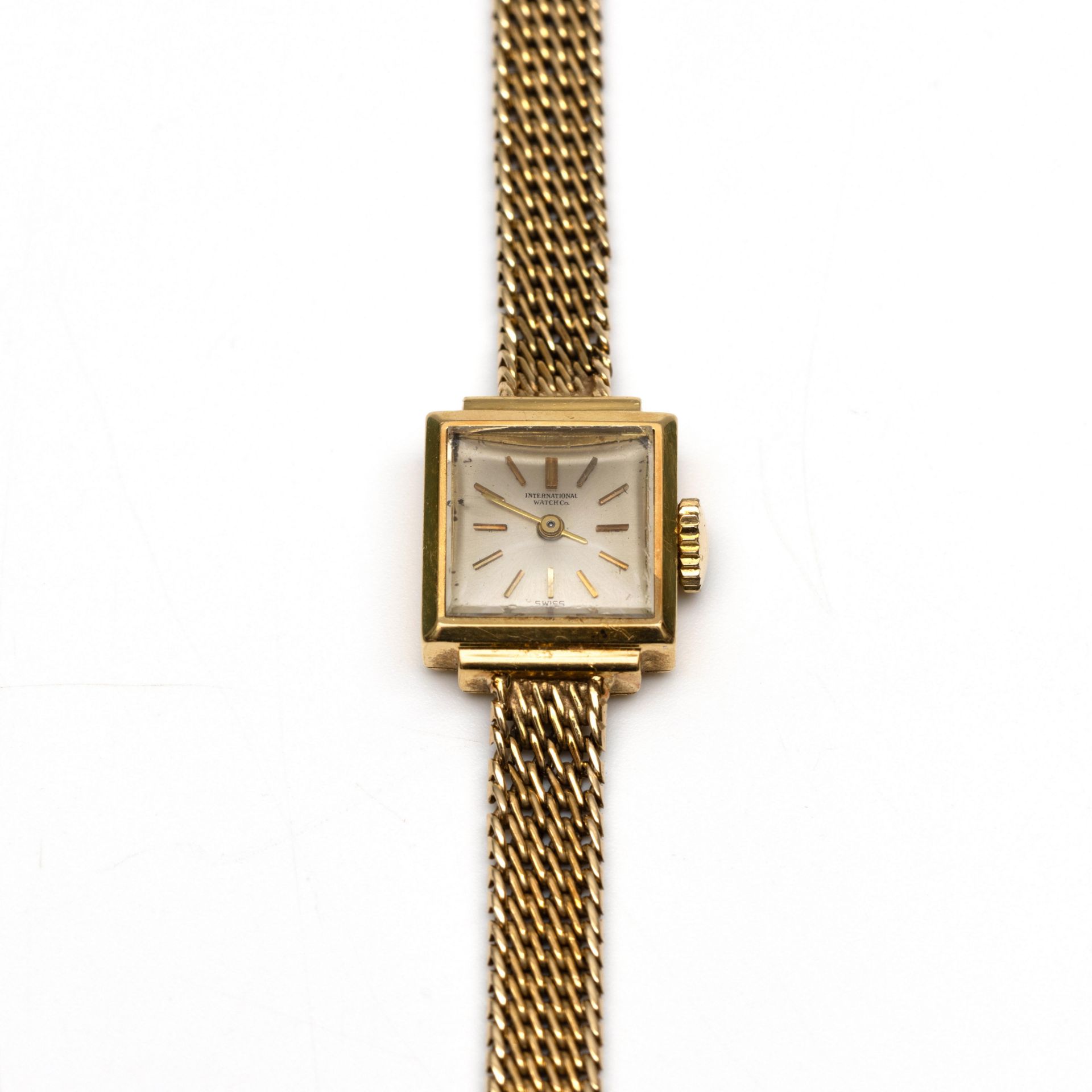 International Watch Company, 14 kt. gouden dames horloge, handopwind.