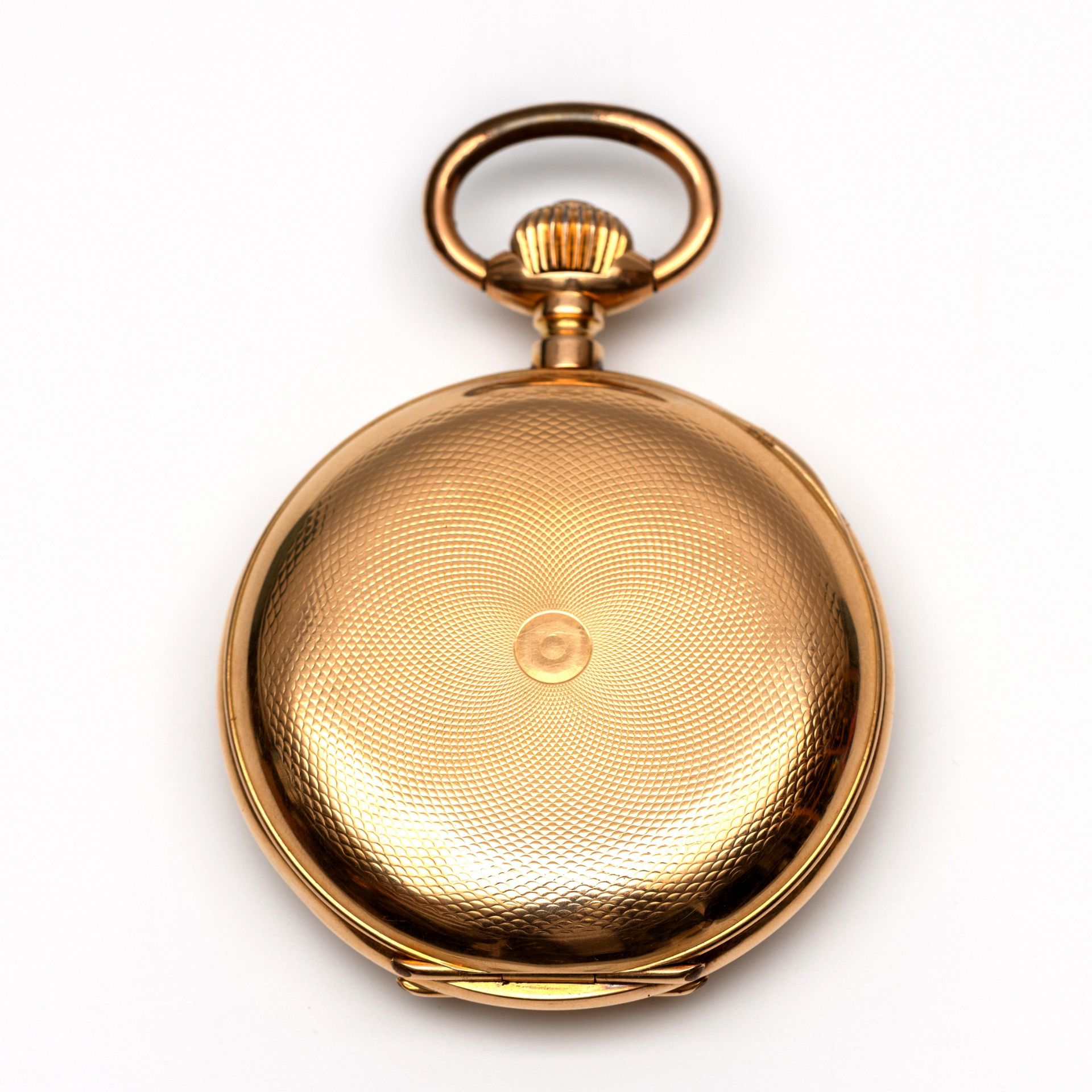 18 kt. Gouden remontoir horloge, chronometer. - Image 3 of 6