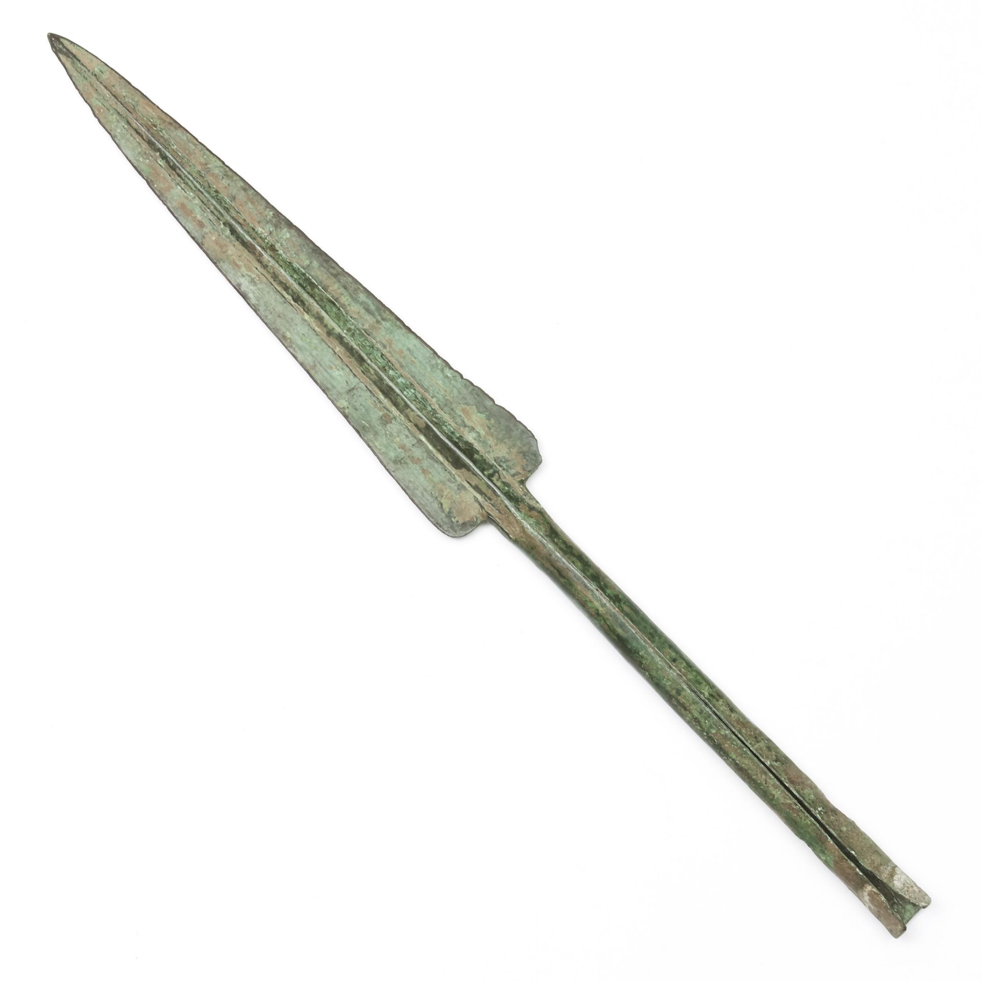 Luristan, a bronze long spear head, ca. 600 BC; - Image 4 of 4