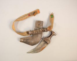 Yemen, a curved dagger, Jambiya,