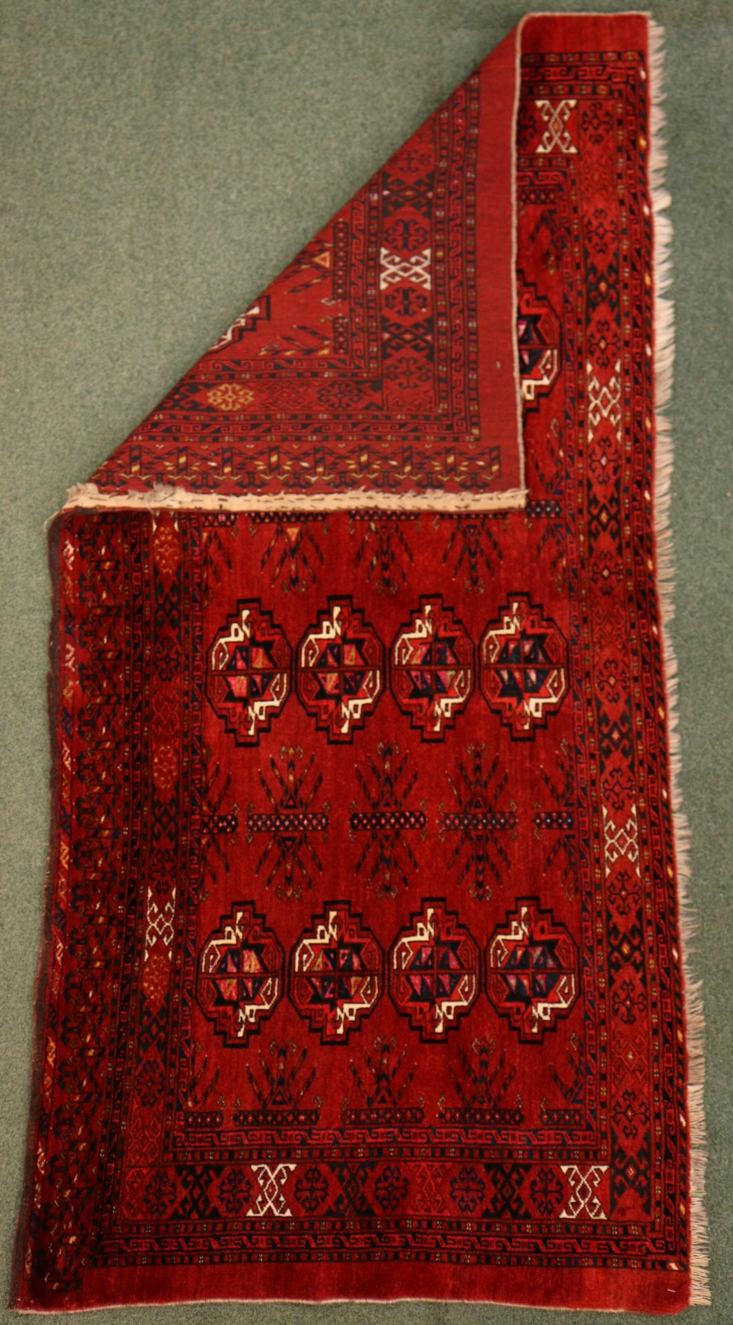 Turkmeens Jowal Ersari kleed, circa 1870 - Image 2 of 2