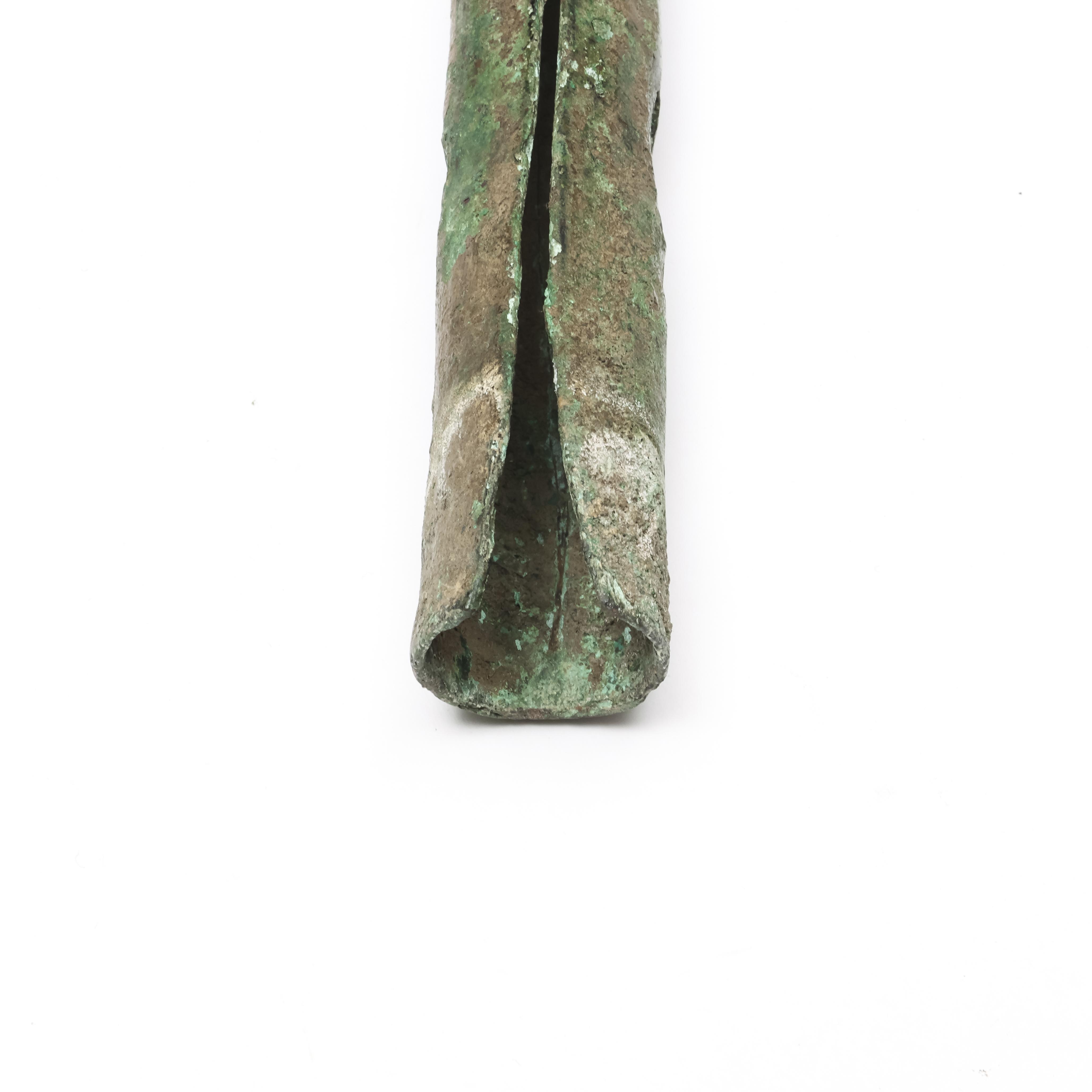 Luristan, a bronze long spear head, ca. 600 BC; - Image 3 of 4
