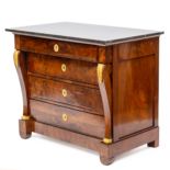 Mahoniehouten commode, Empire,